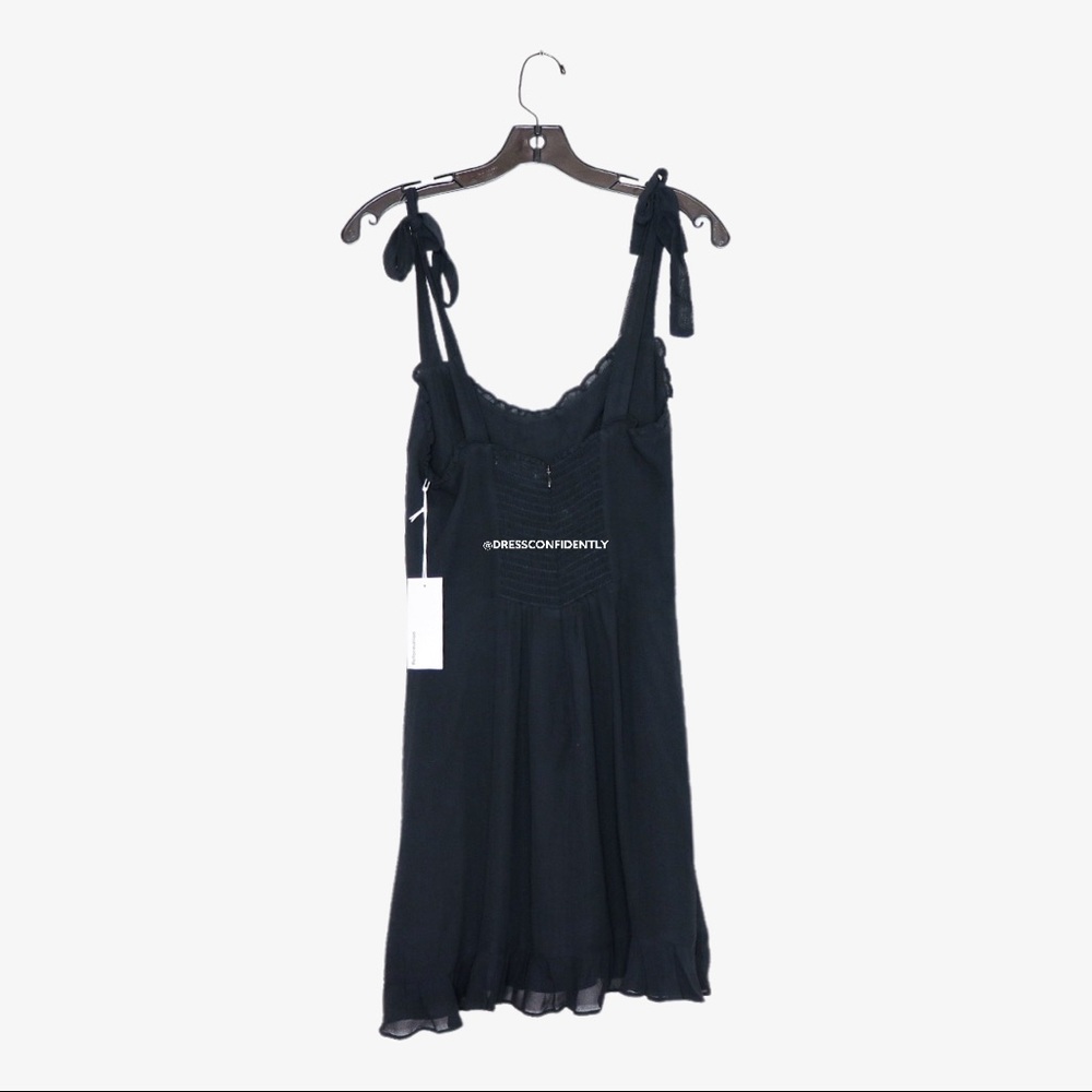 Reformation Christine Shoulder Tie Ruffle Dress - Picture 10 of 11